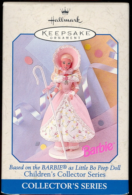 Barbie as Little Bo Peep, QEO8373, 1998 Hallmark Keepsake Ornament - Carey's Emporium