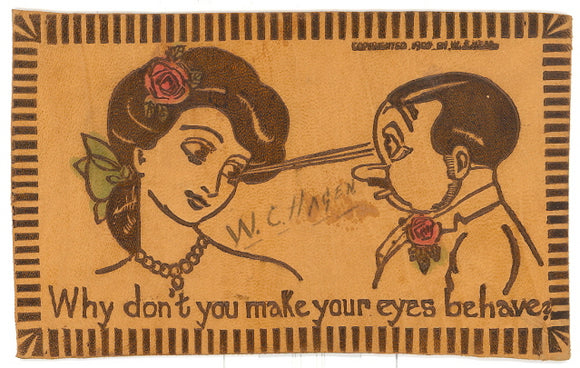 Why don't you make your eyes behave? - Carey's Emporium