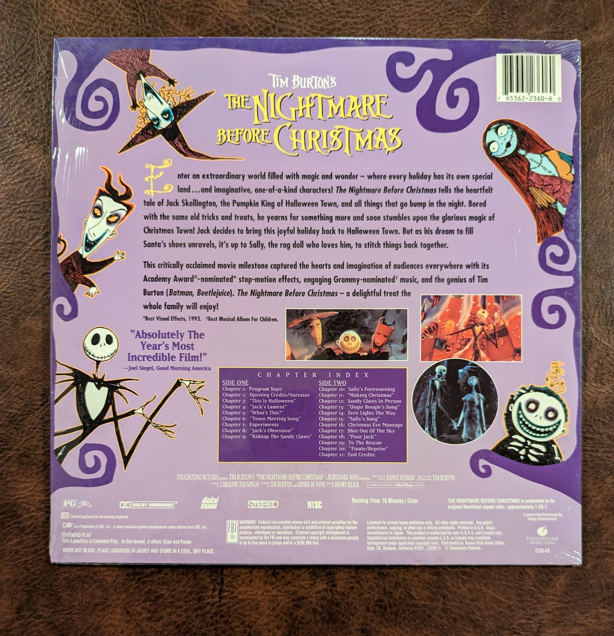 Nightmare Before Christmas [LaserDisc] – Carey's Emporium