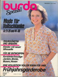 1986 Burda Spezial Magazine, German, January, 1986 - Carey's Emporium