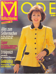 1989 Burda Mode Magazine, German, Fall, 1989 - Carey's Emporium