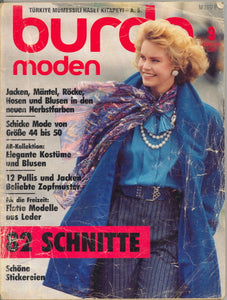 1985 Burda Moden Magazine, German, September, 1985 - Carey's Emporium