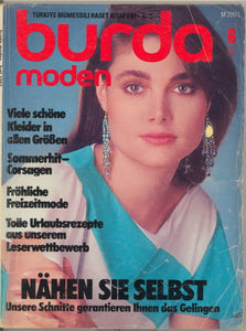 1983 Burda Moden Magazine, German, June, 1983 - Carey's Emporium