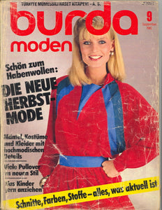 1982 Burda Moden Magazine, German, September, 1982 - Carey's Emporium