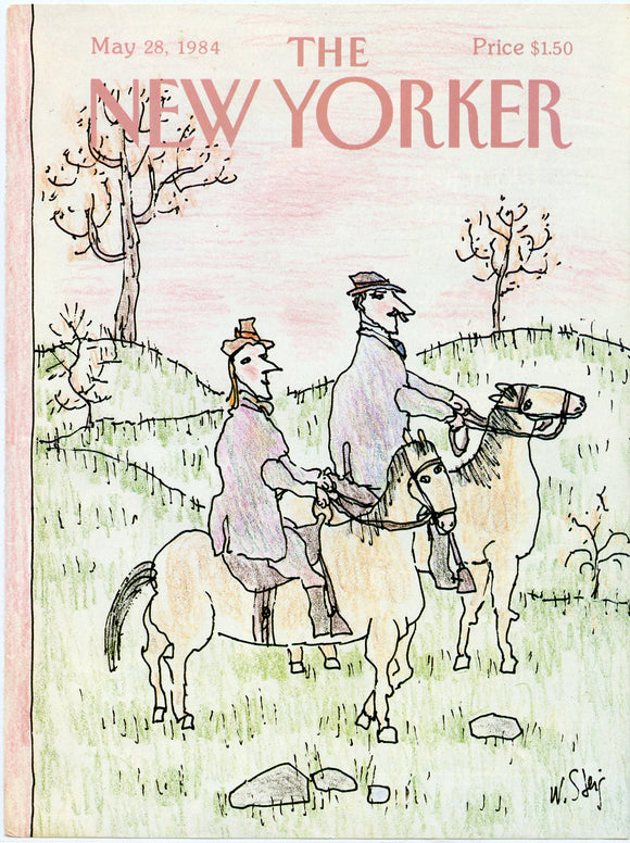 1984 New Yorker Magazine Cover, May 28, 1984﻿, Cover Only - Carey's Emporium