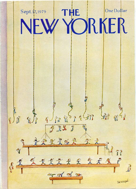 1979 New Yorker Magazine Cover, September 17, 1979, Cover Only - Carey's Emporium