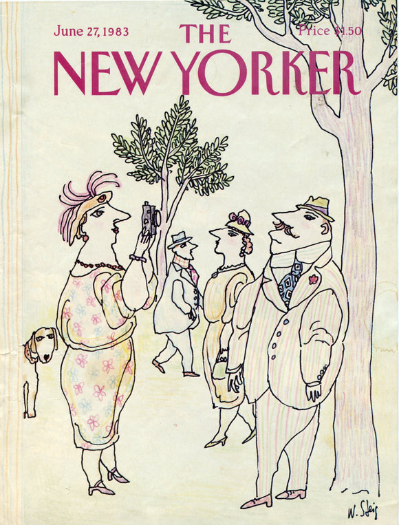 1983 New Yorker Magazine Cover, June 27, 1983﻿, Cover Only - Carey's Emporium