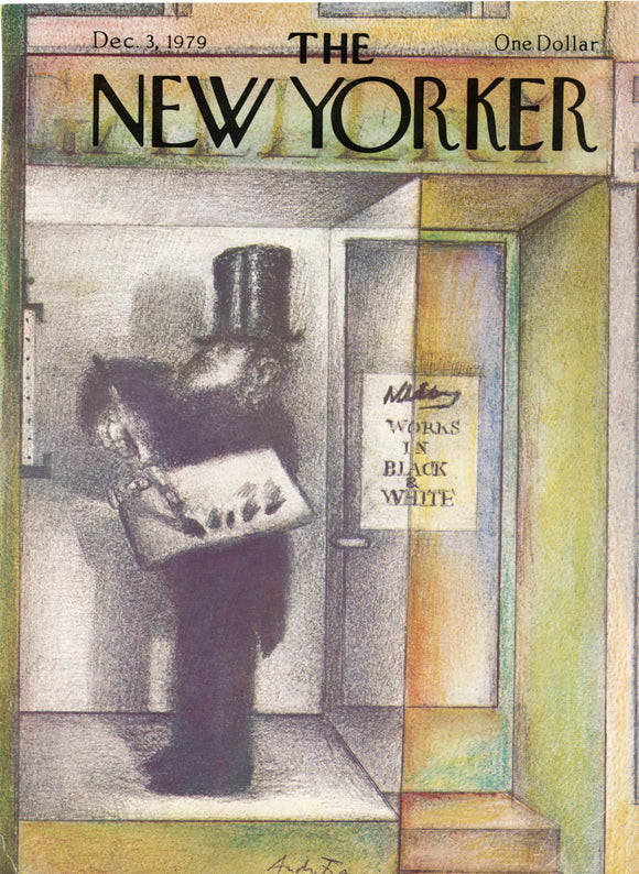 1979 New Yorker Magazine Cover, December 3, 1979, Cover Only - Carey's Emporium