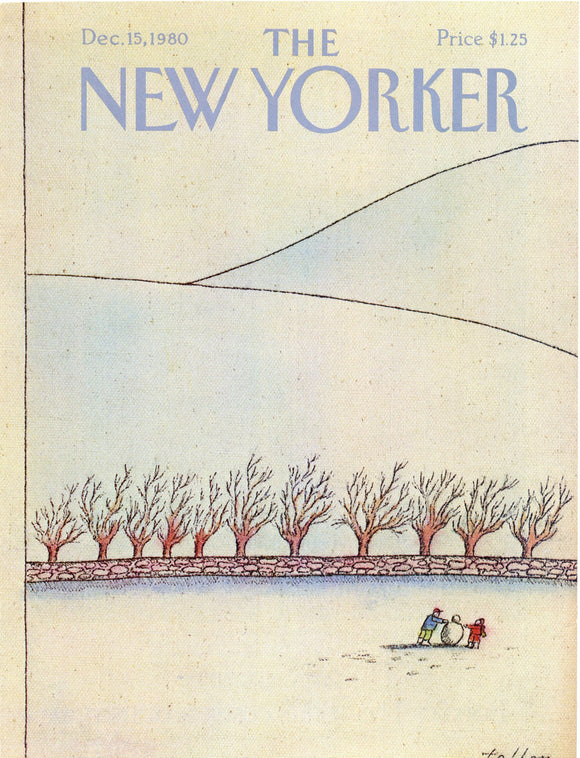 1979 New Yorker Magazine Cover, September 24, 1979, Cover Only - Carey's Emporium