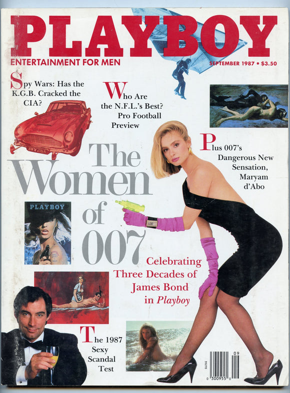 1987 Playboy Magazine, September, 1987 [Magazine]