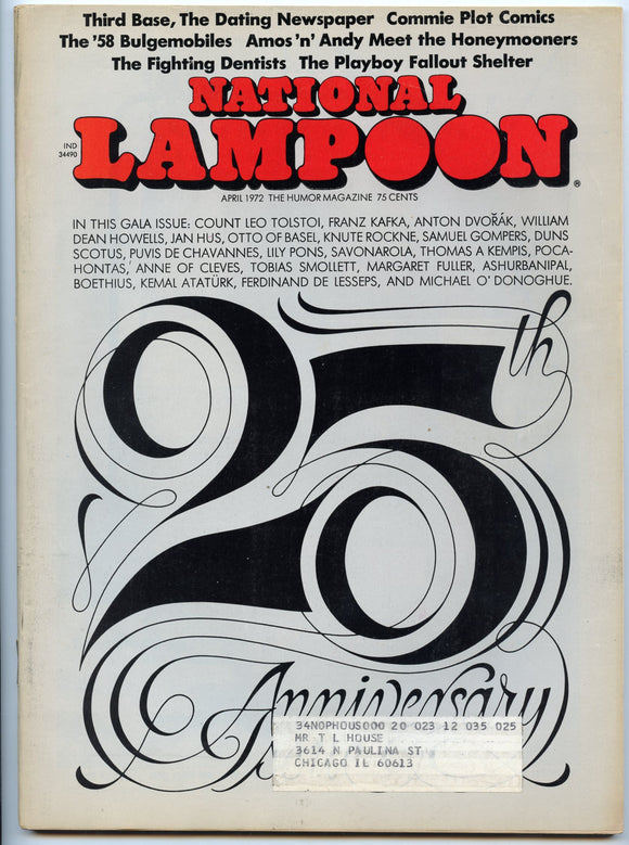 1972 National Lampoon Magazine, April, 1972 [Magazine]