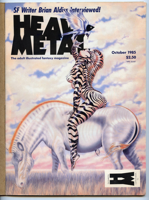 1985 Heavy Metal Magazine, October, 1985 [Magazine]