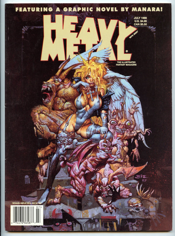 1998 Heavy Metal Magazine, July, 1998 [Magazine]