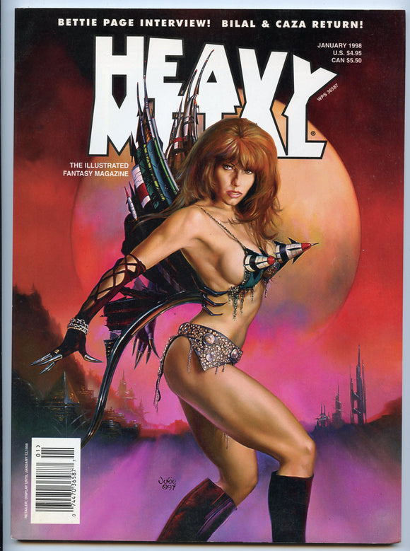 1998 Heavy Metal Magazine, January, 1998 [Magazine]