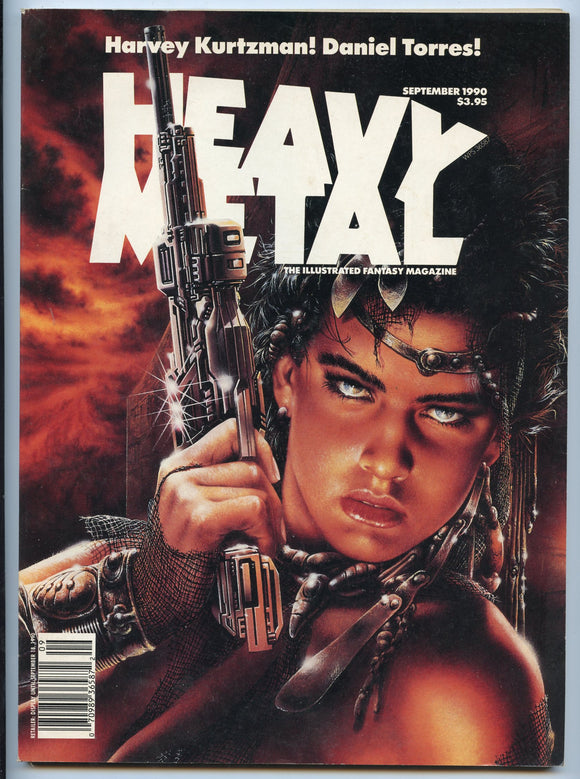 1990 Heavy Metal Magazine, September, 1990 [Magazine]