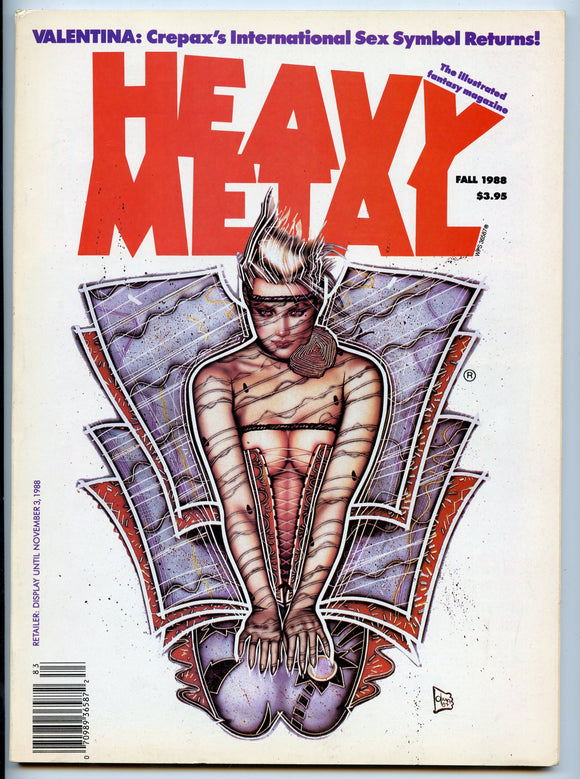 1988 Heavy Metal Magazine, Fall, 1988 [Magazine]