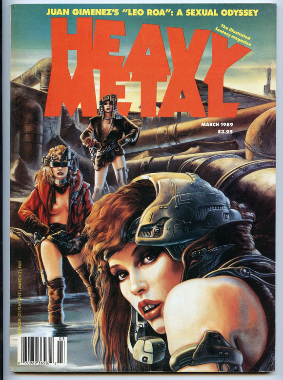 1989 Heavy Metal Magazine, March, 1989 [Magazine]