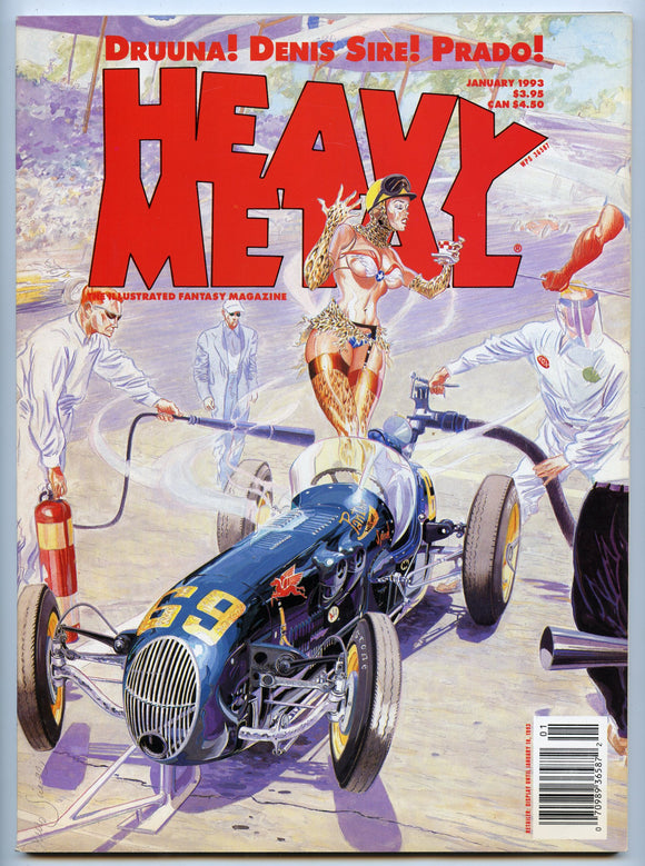 1993 Heavy Metal Magazine, January, 1993 [Magazine]