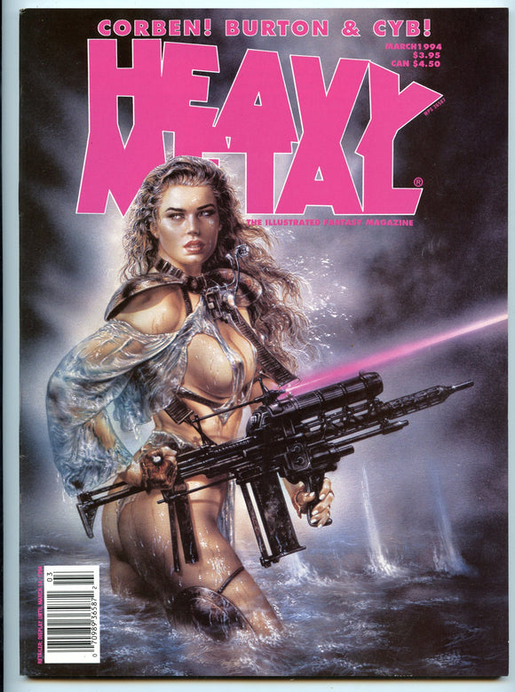1994 Heavy Metal Magazine, March, 1994 [Magazine]