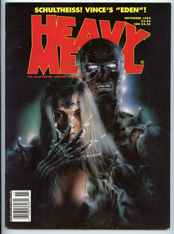 1993 Heavy Metal Magazine, November, 1993 [Magazine]