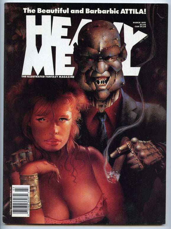 1991 Heavy Metal Magazine, March, 1991 [Magazine]