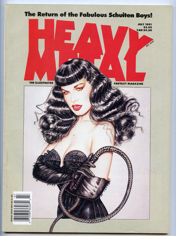 1991 Heavy Metal Magazine, July, 1991 [Magazine]