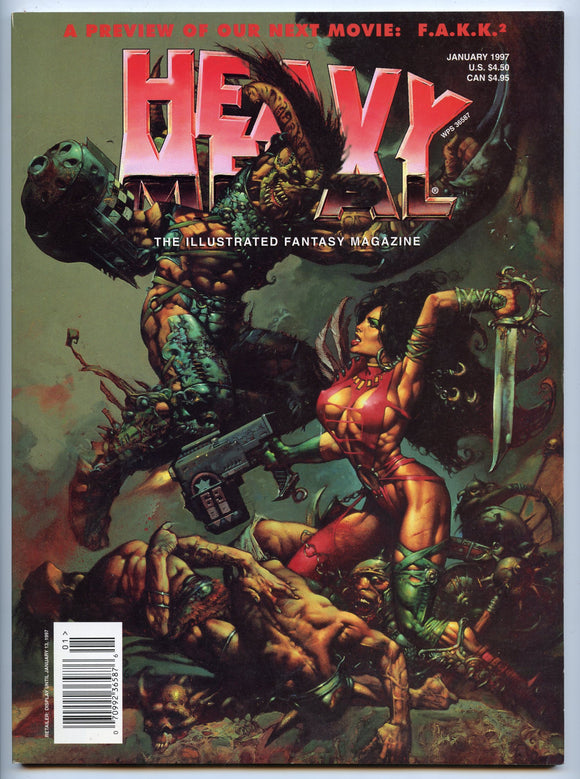 1997 Heavy Metal Magazine, January, 1997 [Magazine]
