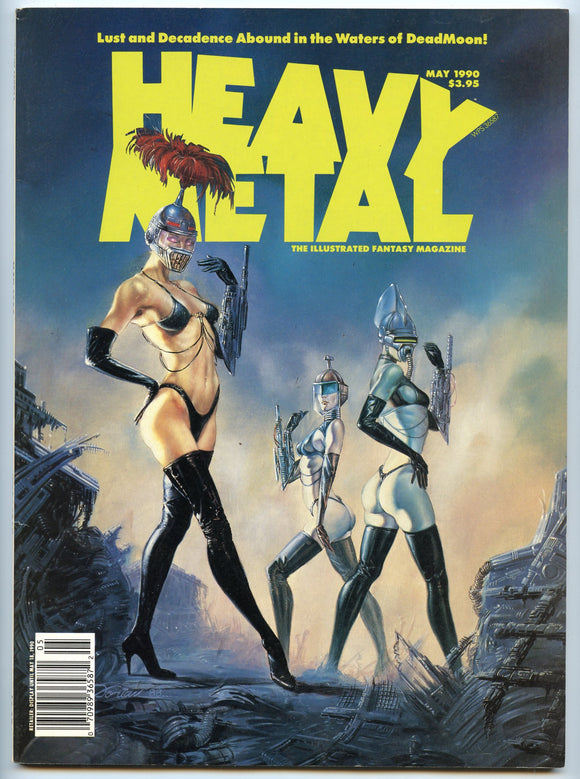 1990 Heavy Metal Magazine, May, 1990 [Magazine]