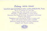 Colony Hotel Court, Nashville, TN - Carey's Emporium
