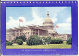Washington, DC, Souvenir Folder, with Guide Map - Carey's Emporium