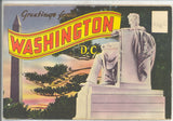 Greetings from Washington, DC, Souvenir Folder - Carey's Emporium