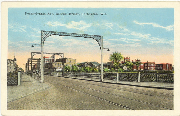 Pennsylvania Ave. Bascule Bridge, Sheboygan, WI - Carey's Emporium