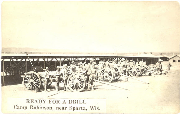 Ready For A Drill, Camp Robinson, near Sparta, WI - Carey's Emporium