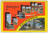 Greetings from La Jolla CA Souvenir Folder - Carey's Emporium