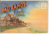 The Badlands of South Dakota Souvenir Folder - Carey's Emporium