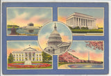 Greetings from Washington, D. C., the Nation's Capital Souvenir Folder - Carey's Emporium