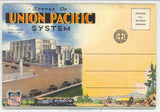Scenes On Union Pacific System Souvenir Folder - Carey's Emporium