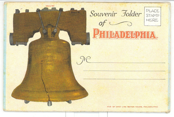 Philadelphia, PA Souvenir Folder - Carey's Emporium