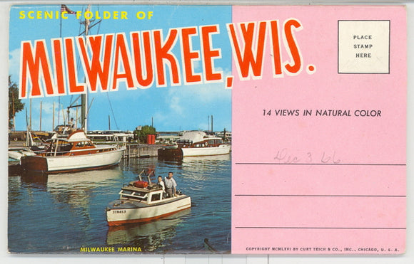 Milwaukee, Wis. Souvenir Folder - Carey's Emporium