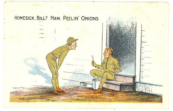 Homesick, Bill? Naw, Peelin' Onions - Carey's Emporium