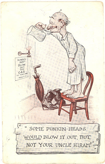 Some Punkin-Heads WOULD Blow it Out, But Not Your Uncle Hiram! - Carey's Emporium