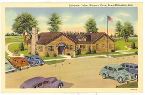Entrance Lodge, Niagara Cave, Harmony, MN - Carey's Emporium