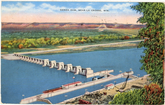 Genoa Dam, Near La Crosse, WI - Carey's Emporium