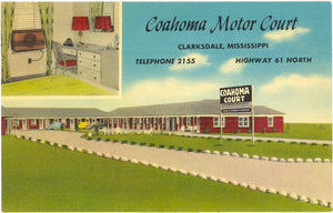 Coahoma Motor Court, Clarksdale, MS - Carey's Emporium