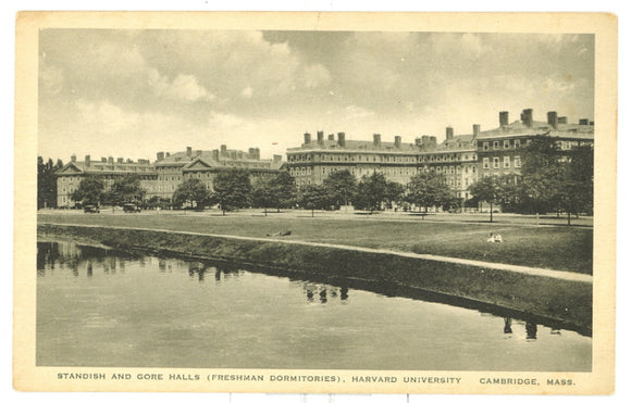 Standish and Gore Halls (Freshman Dormitories), Harvard University, Cambridge, MA - Carey's Emporium