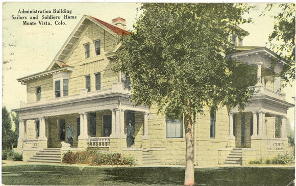 Administration Building, Sailors and Soldiers Home, Monte Vista, CO - Carey's Emporium