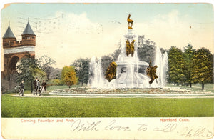 Corning Fountain and Arch, Hartford, CT - Carey's Emporium