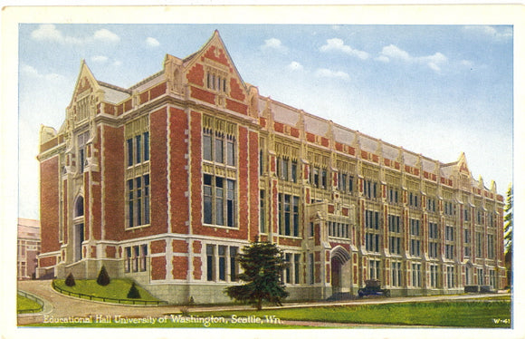 Educational Hall University of Washington, Seattle, WA - Carey's Emporium