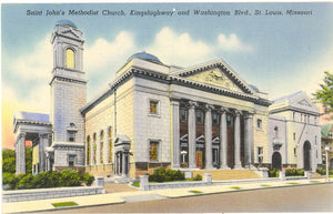 St. John's Methodist Church, Kingshighway and Washington Blvd., St. Louis, MO - Carey's Emporium