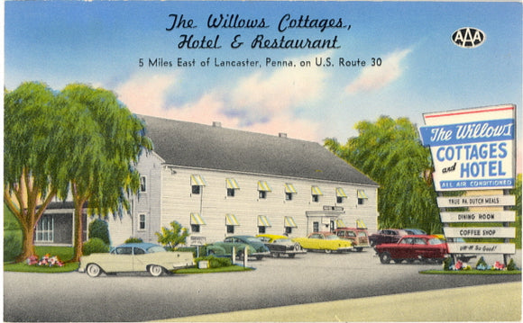 The Willows Cottages, Hotel & Restaurant, Lancaster, PA - Carey's Emporium